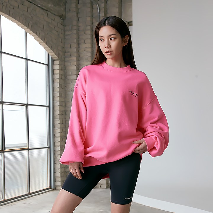 Overfit Wearable Sweatshirt_Rosa Pink