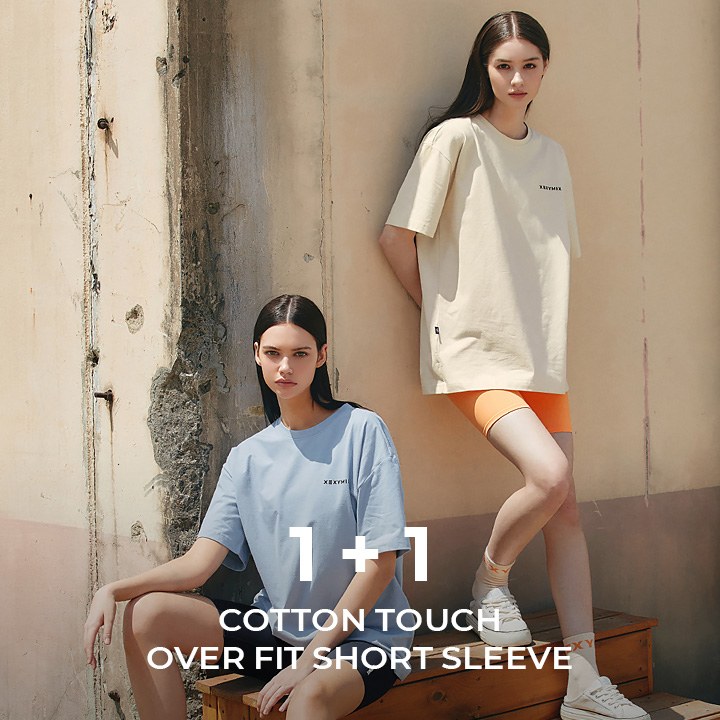Cotton Touch Over Fit Short Sleeve 1+1