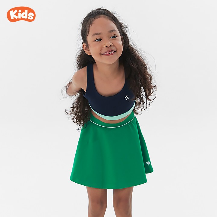 XELLA™ Kids Flare Skirt_Pepper Green