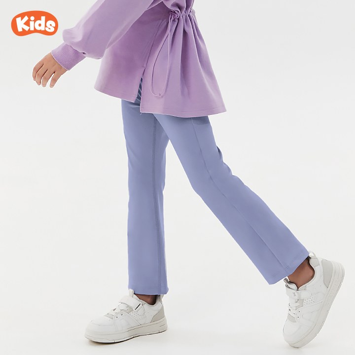 XELLA™ Kids Semi Boots cut Pants_Cosmic Sky Purple