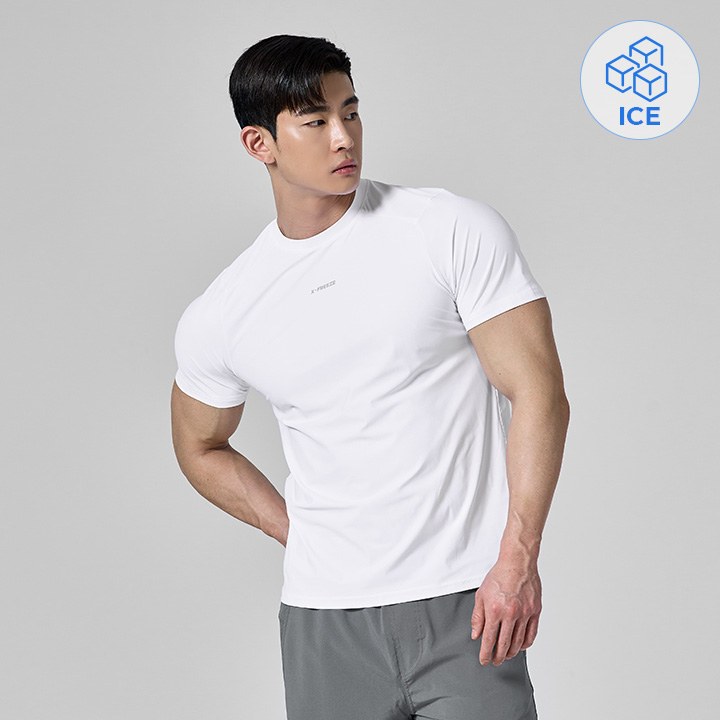 High Cooling Tech Short Sleeve_Cold White