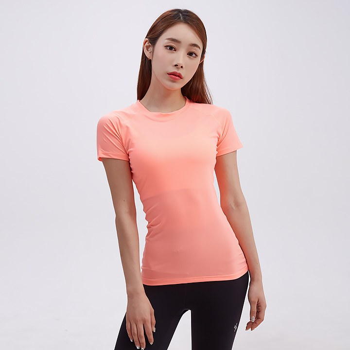 Air Scent T-Shirt_Neon Peach