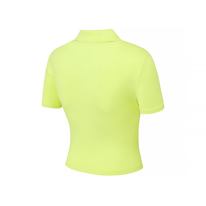PK Crop T-Shirt_Acid Lime