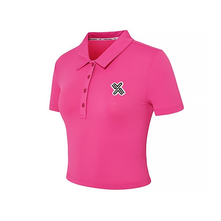 PK Crop T-Shirt_Paradise Pink