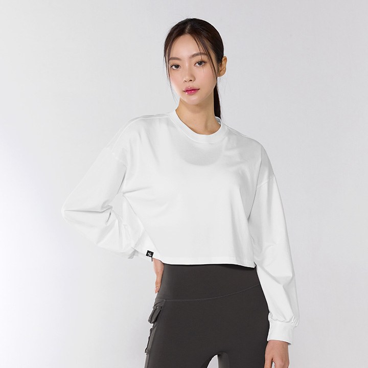 Cool Touch Light Cover-Up Long Sleeve_Ivory