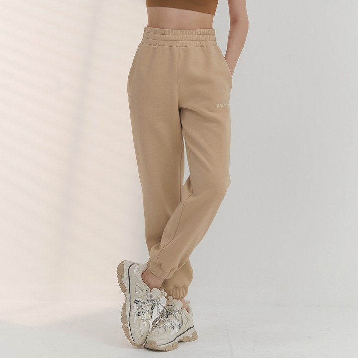 Daily Napping Jogger Pants_Macadamia Beige