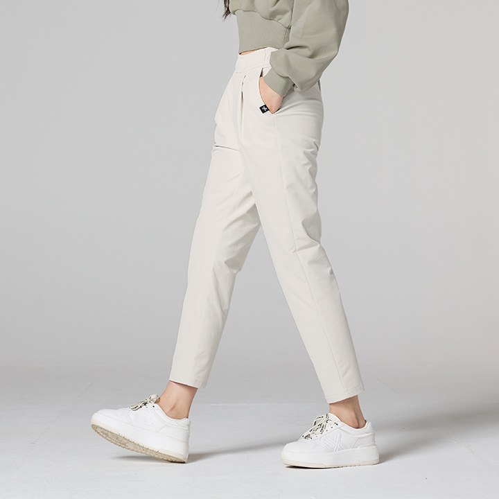 Woven Stretch Napping Pants_Tiny Cream