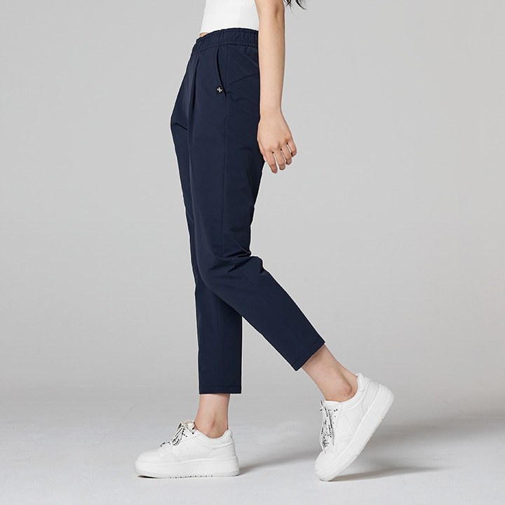 Woven Stretch Napping Pants_Road Navy