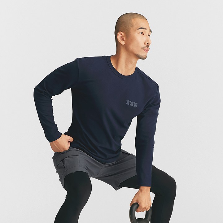 Muscle Fit Dual Long Sleeve 1+1