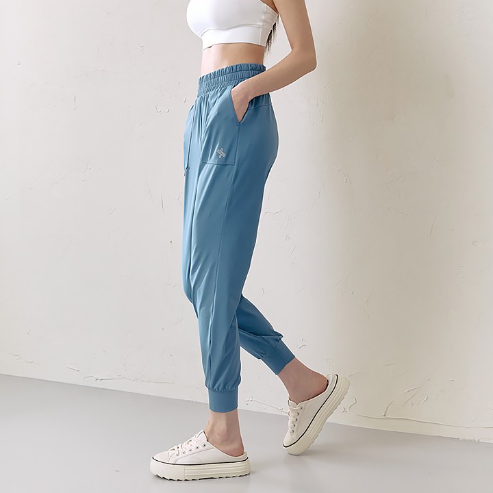 Medium Feather In-Band Jogger Pants_Provincial Blue