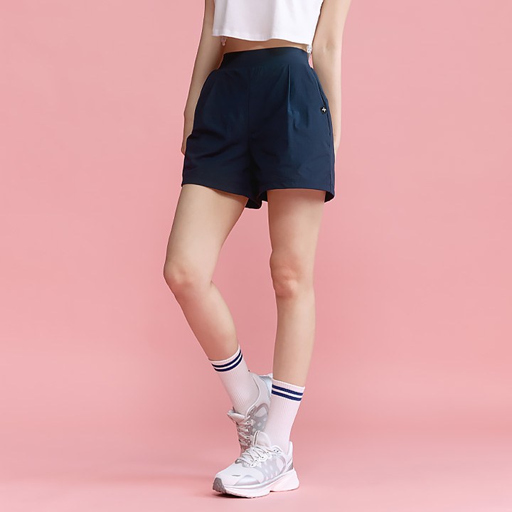 Unlimit Potential Women's Shorts_Melodic Navy